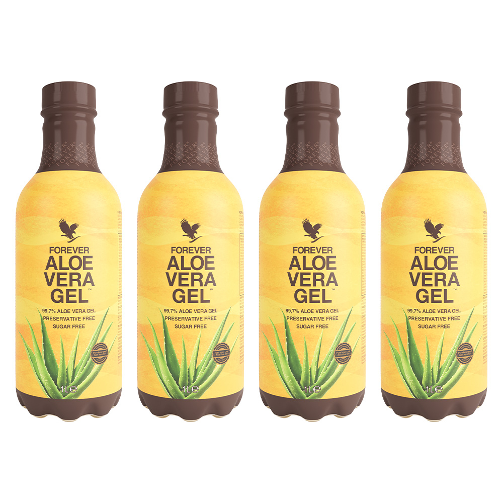 4 Pack Aloe Vera Gel